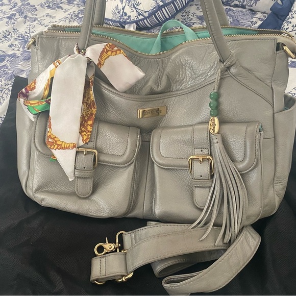 Lily Jade Elizabeth Diaper Bag in Galena (Grey/silver) - Picture 6 of 12